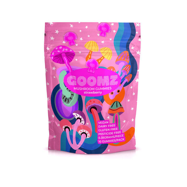 Goomz Vegan Dairy&Gluten Free - Nootropic Gummies (0.4g x 10
